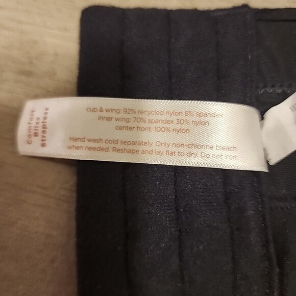 Cacique Bra 44DD Black Underwire Comfort Bliss Wireless - Picture 4 of 5